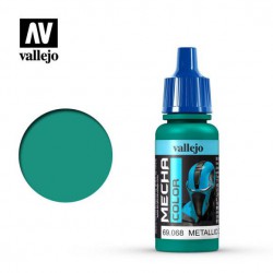 VALLEJO 69.068 Mecha Color Metallic Green Metallic 17 ml.