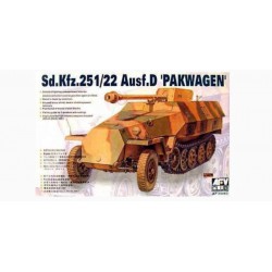 AFV CLUB AF35083 1/35 Sd.Kfz.251/22 Ausf. D Pakwagen