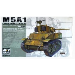 AFV CLUB AF35105 1/35 M5A1 Stuart Early Production Light Tank