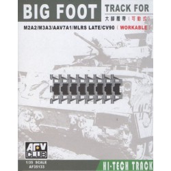 AFV CLUB AF35133 1/35 Big Foot Track For M2A2/M3A3/AAV7A1/MLRS Late/CV90