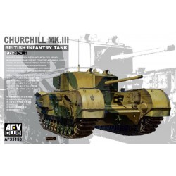 AFV CLUB AF35153 1/35 Churchill MK III  British Infantry Tank