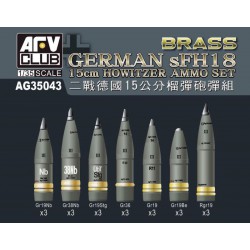 AFV CLUB AG35043 1/35 SFH18 Howitzer Ammunition