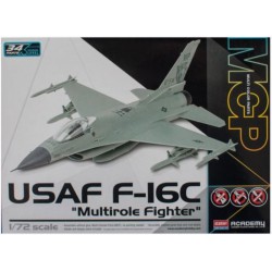 ACADEMY 12541 1/72 USAF F-16C Multirole Fighter Multi Color Parts