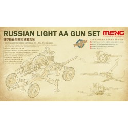 MENG SPS-026 1/35 Russian Light AA Gun Set