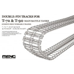 MENG SPS-030 1/35 Double-Pin Tracks for T-72 & T-90 Main Battle Tanks(Cement-Free Worka