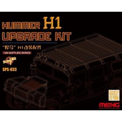 MENG SPS-033 1/24 HUMMER H1 Upgrade Kit (Resin)