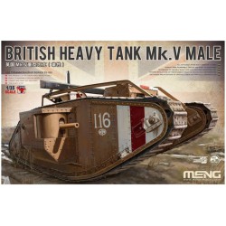 MENG TS-020 1/35 British Heavy Tank Mk. V Male