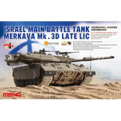MENG TS-025 1/35 Israel Main Battle Tank Merkava Mk.3D Late Lic
