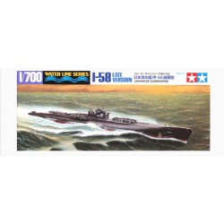 TAMIYA 31435 1/700 Japanese Submarine I-58 Late Version Waterline Series