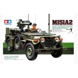 TAMIYA 35125 1/35 U.S. M151A2 w/ TOW Missile Launcher M220 Tracking System