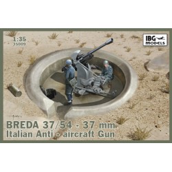 IBG Models 35009 1/35 Breda 37/54 37mm Italian Anti-aircraft Gun
