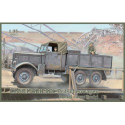 IBG Models 35003 1/35 Einheitsdiesel Pritschenwagen (metal cargo body)