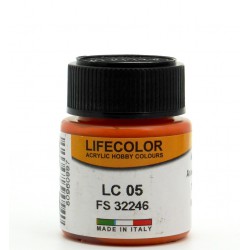 LifeColor LC05 Orange Mat – Matt Orange FS32246 - 22ml