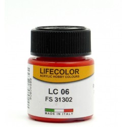 LifeColor LC06 Matt Red FS31302 - 22ml
