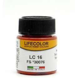 LifeColor LC16 Matt Raw Sienna FS30076 - 22ml