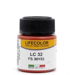 LifeColor LC32 Rouille 1 Mat – Matt Rust 1 - 22ml