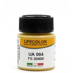 LifeColor UA084 Jaune Désert Allemand – German Desert Yellow FS30400 - 22ml
