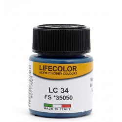 LifeColor LC34 Bleu Royal Mat – Matt Royal Blue FS35050 - 22ml