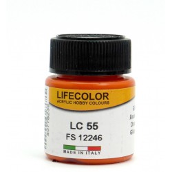 LifeColor LC55 Gloss Orange FS12246 - 22ml