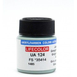 LifeColor UA124 Gris Vert Japon – Japan Greygreen A5 FS35414 - 22ml