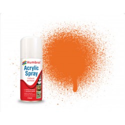HUMBROL AD6018 Peinture Spray 18 Orange Brillant – Orange Gloss 150ml