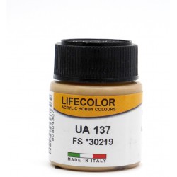 LifeColor UA137 Jaune Sable – Sand Yellow RLM79 FS30219 - 22ml