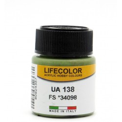 LifeColor UA138 Green RLM80VAR FS34098 - 22ml