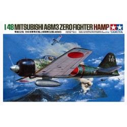 TAMIYA 61025 1/48 Mitsubishi A6M3 Zero Fighter (Hamp)
