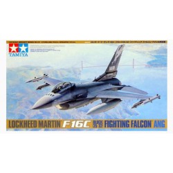 TAMIYA 61101 1/48 Lockheed Martin F-16C (Block 25/32) Fighting Falcon ANG