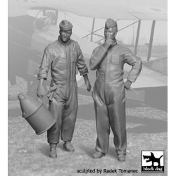 BLACK DOG F32021 1/32 RFC Mechanics 1914-1918 set