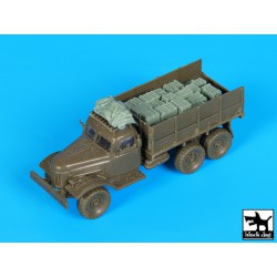 BLACK DOG T72104 1/72 Zil 157 Soviet army truck accessories set