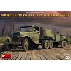 MINIART 35257 1/35 Soviet 2t Truck AAA Type w/Field Kitchen