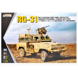 KINETIC K61010 1/35 RG-31 MK3 Canadian Armored Personnel Carrier W/RWS