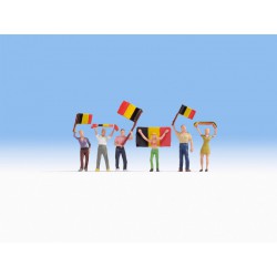 NOCH 15968 HO 1/87 Belgian Fans