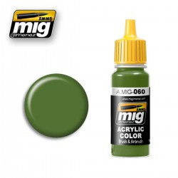 AMMO BY MIG A.MIG-0060 ACRYLIC COLOR Pale Green 17 ml.