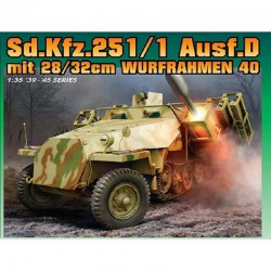 DRAGON 6861 1/35 Sd.Kfz.251 Ausf.D with 28/32cm Wurfrahmen 40 (2 in 1)