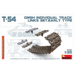 Miniart 37046 1/35 T-54 OMSh Individual Track Links Set. Early Type