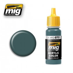 AMMO BY MIG A.MIG-0077 Acrylic Color Dull Green 17ml