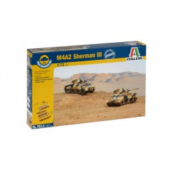 ITALERI 7511 1/72 M4A2 Sherman III 2pcs