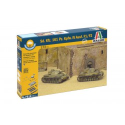ITALERI 7514 1/72 Sd.Kfz. 161 Pz.Kpfw. IV Ausf. F1/F2 2pcs