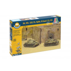 ITALERI 7514 1/72 Sd.Kfz. 161 Pz.Kpfw. IV Ausf. F1/F2 2pcs