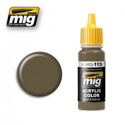 AMMO BY MIG A.MIG-0113 Acrylic Color Khaki Green Nº3 (British 1939-42) 17ml