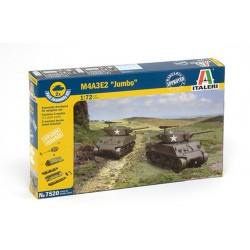 ITALERI 7520 1/72 M4A3E2 Sherman Jumbo 2pcs