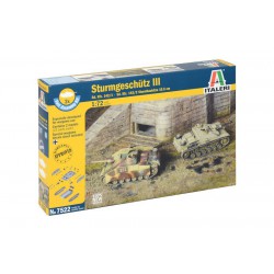 ITALERI 7522 1/72 Sd.Kfz. 142/1 Sturmgeschütz III Ausf. F 2pcs