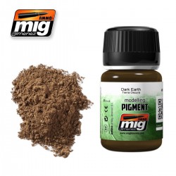 AMMO BY MIG A.MIG-3007 PIGMENT Dark Earth 35 ml.