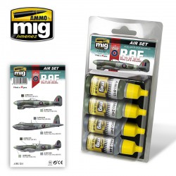 AMMO BY MIG A.MIG-7214 Late WWII RAF Colors 4x17ml