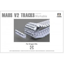 TAKOM 2094 1/35 MAUS V2 tracks with sprockets (Workable)