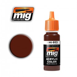 AMMO BY MIG A.MIG-0913 Acrylic Color Modulation Red Brown Base 17ml