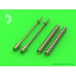 MASTER MODEL GM-35-004 1/35 Browning M1919 .30 cal machine gun barrels – two piece muzzle (conical shape) (2pcs)