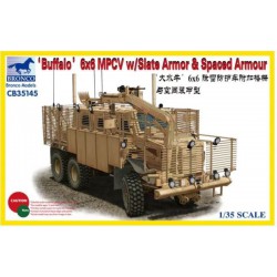 BRONCO CB35145 1/35 'Buffalo' 6x6 MPCV w/Slat Armor & Spaced Armor